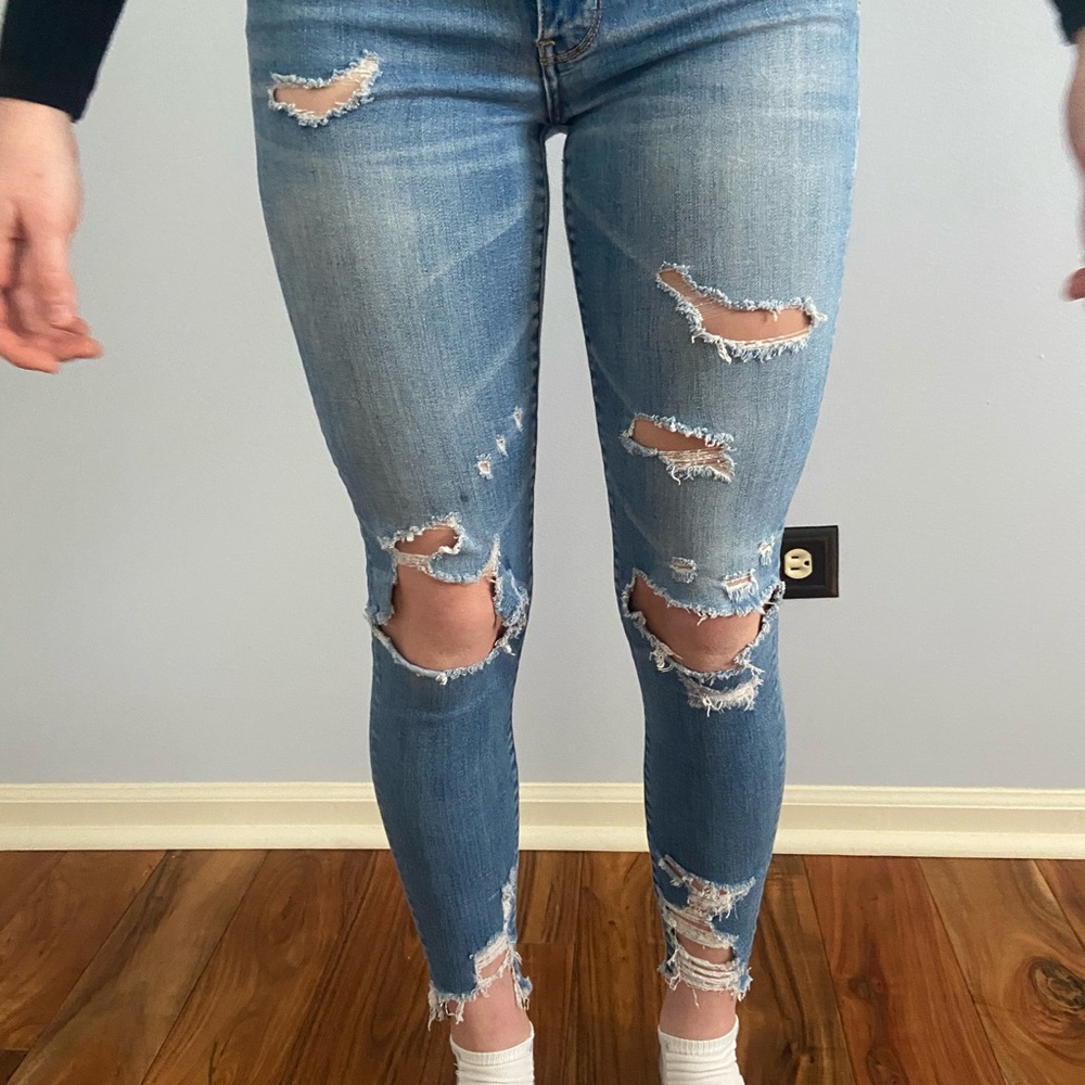 American Eagle Skinny High-rise Jeans